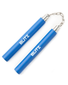 Blitz Blue Foam Ball Bearing Nunchaku : BLI308