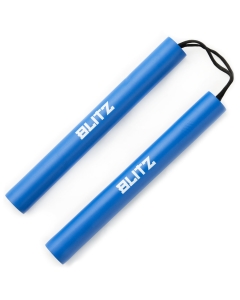 Blitz Blue Foam Cord Nunchaku : BLI309