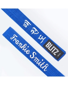 Blitz Personalised Student Belt - Essential Korean