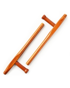 Blitz Wooden Red Oak Round Tonfa
